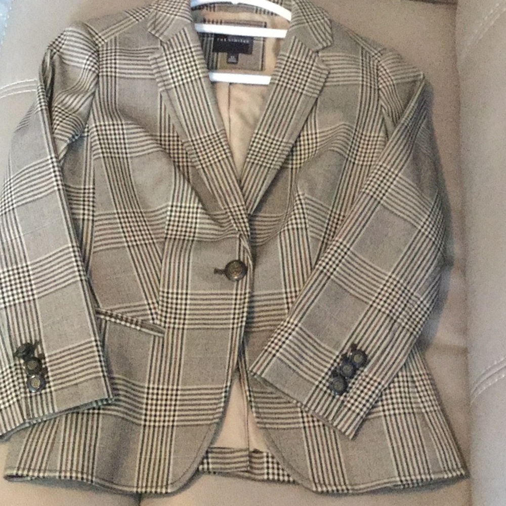 Limited plaid jacket size xs